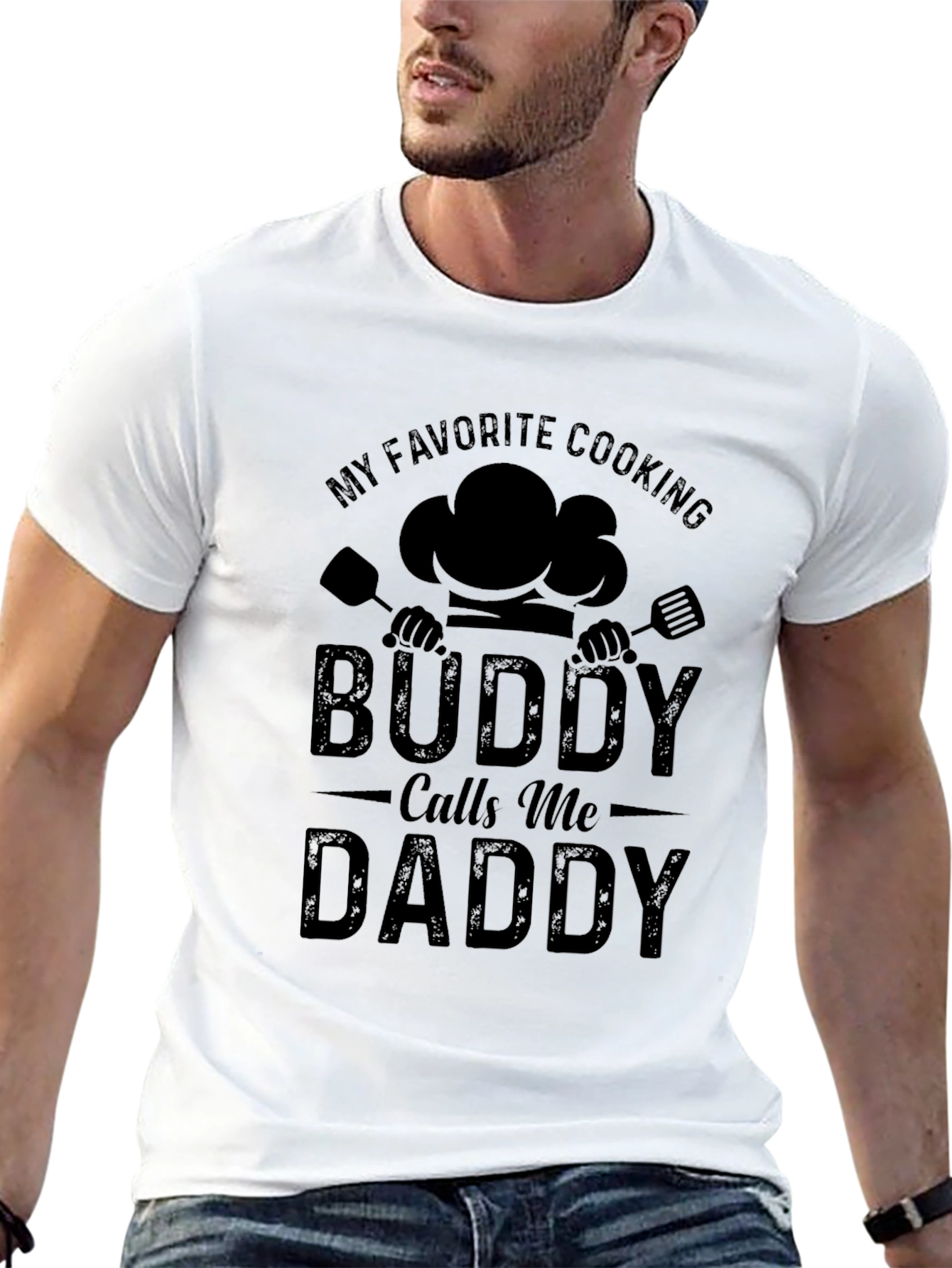 Cooking Buddy T-Shirt - Dad Chef Apparel