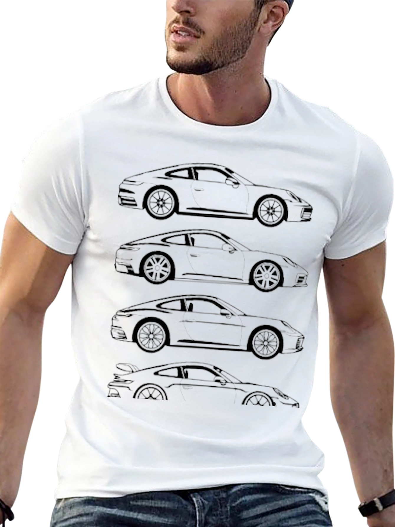 Porsche Evolution T-Shirt - Automotive Enthusiast Tee