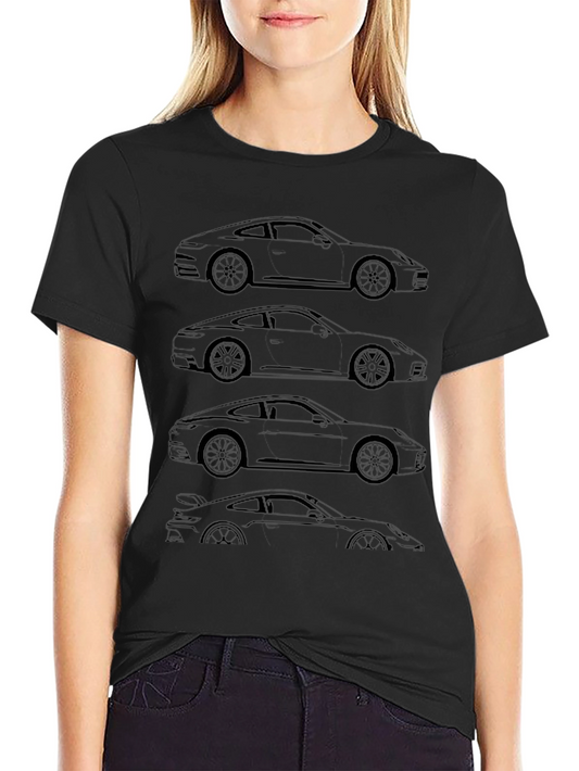 Porsche Evolution T-Shirt - Automotive Enthusiast Tee