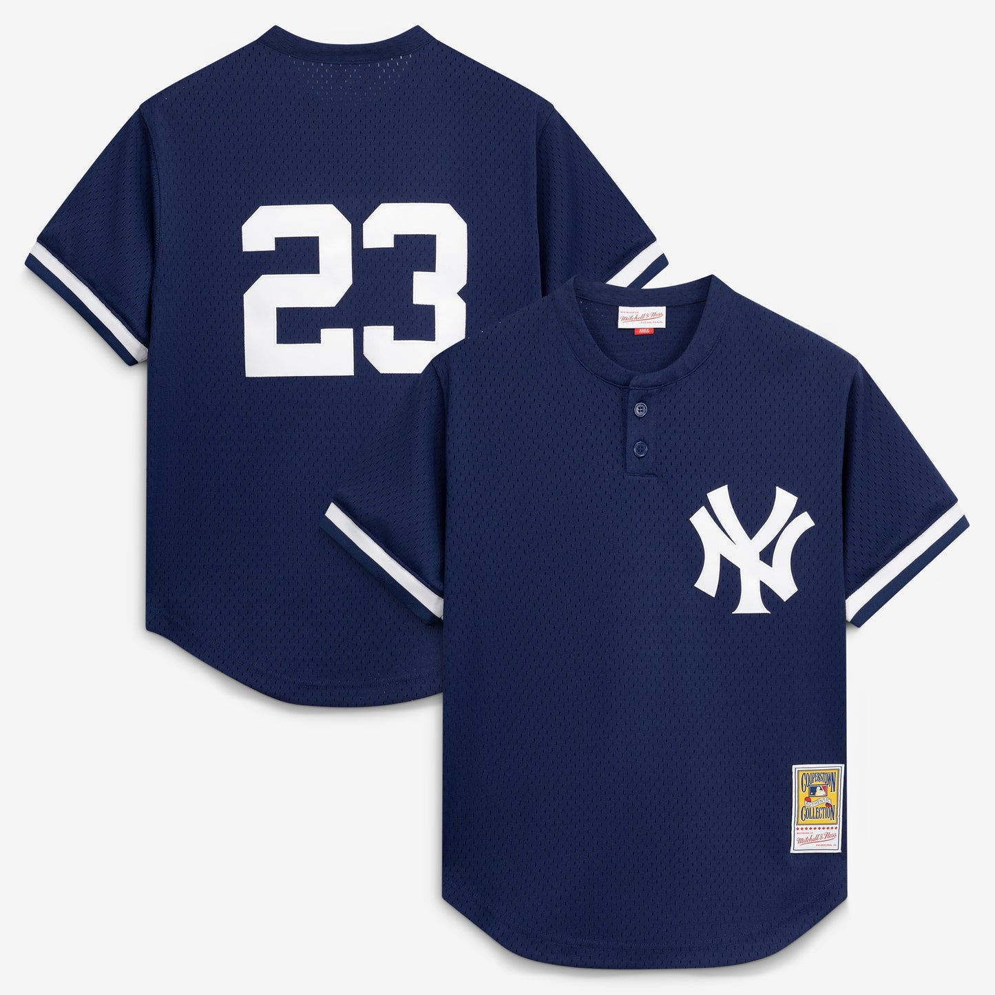 Don Mattingly New York Yankees Mitchell &amp;amp; Ness Authentic Batting Practice Jersey - Navy