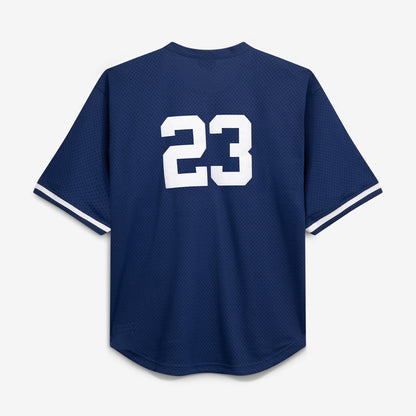 Don Mattingly New York Yankees Mitchell &amp;amp; Ness Cooperstown Collection Big &amp;amp; Tall Mesh Batting Practice Jersey - Navy
