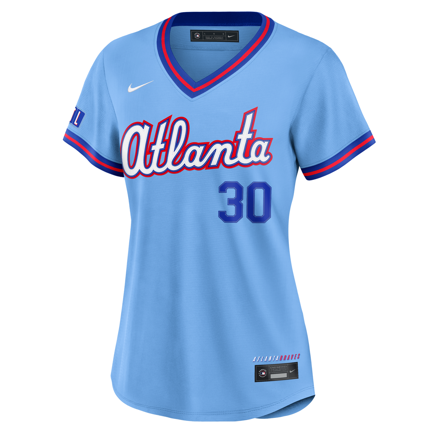 Drake Baldwin Atlanta Braves Nike Women's 2026 City Connect Stadium Jersey - Powder Blue