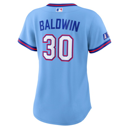 Drake Baldwin Atlanta Braves Nike Women's 2026 City Connect Stadium Jersey - Powder Blue