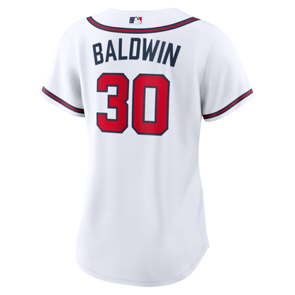 Drake Baldwin Atlanta Braves Nike Women's Home Replica Jersey - White