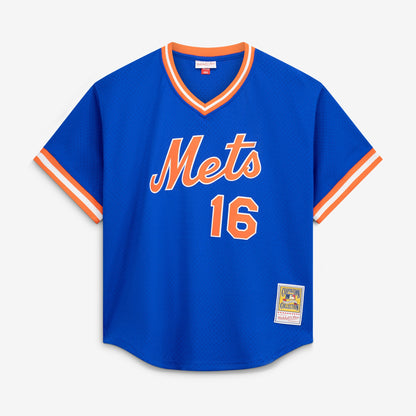 Dwight Gooden New York Mets Mitchell &amp;amp; Ness Authentic Batting Practice Jersey - Royal