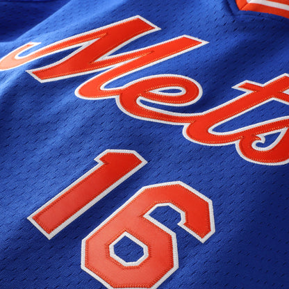 Dwight Gooden New York Mets Mitchell &amp;amp; Ness Authentic Batting Practice Jersey - Royal