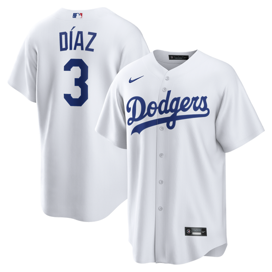 Edwin Díaz Los Angeles Dodgers Nike Home Replica Jersey - White