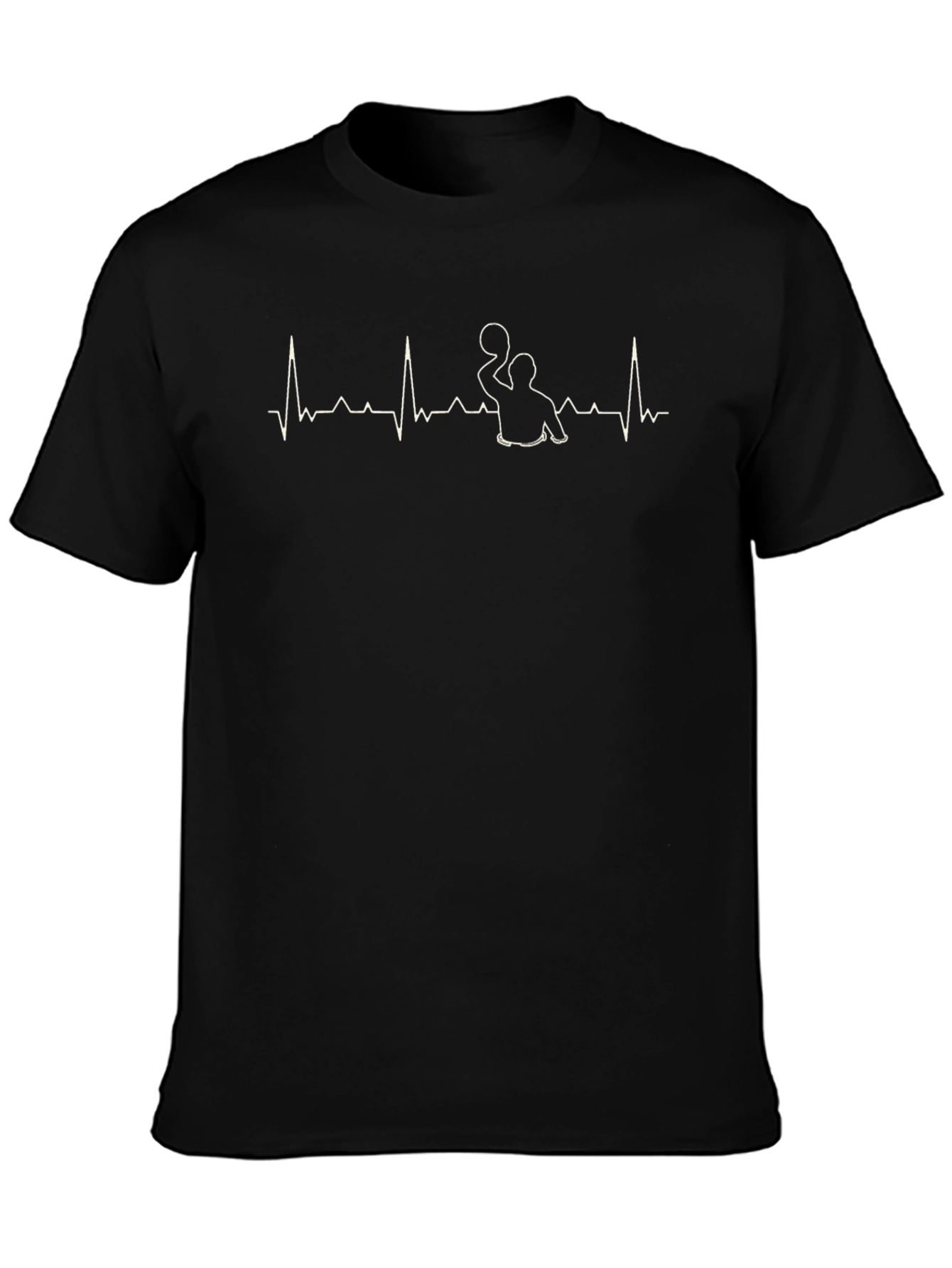 Water Polo Heartbeat T-Shirt