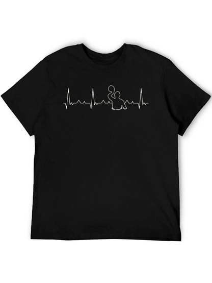 Water Polo Heartbeat T-Shirt