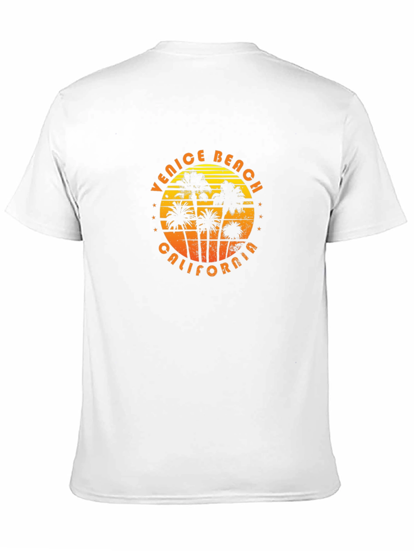 Venice Beach California Palm Tree Graphic T-Shirt