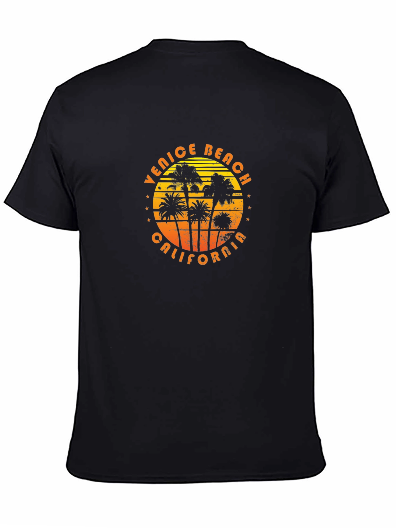 Venice Beach California Palm Tree Graphic T-Shirt
