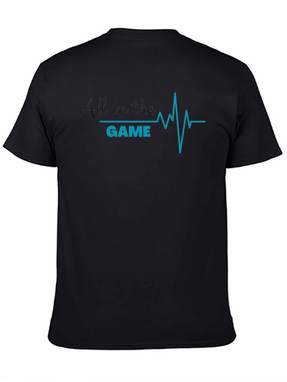 All in the Game Graphic Tee - Black