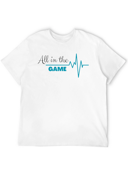 All in the Game Graphic Tee - Black