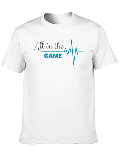 All in the Game Graphic Tee - Black