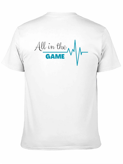 All in the Game Graphic Tee - Black