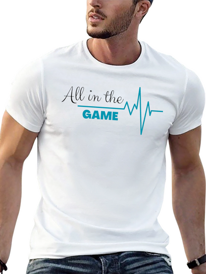All in the Game Graphic Tee - Black