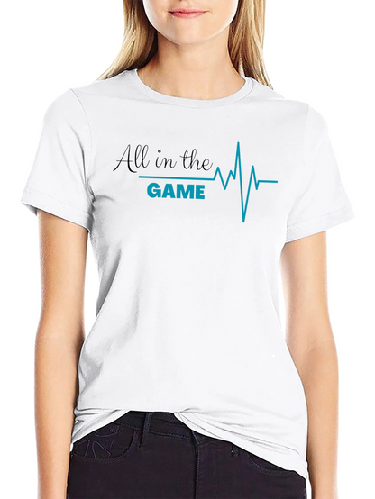 All in the Game Graphic Tee - Black