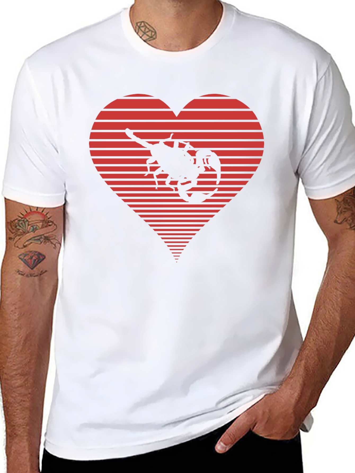 Scorpion Heart Graphic Tee