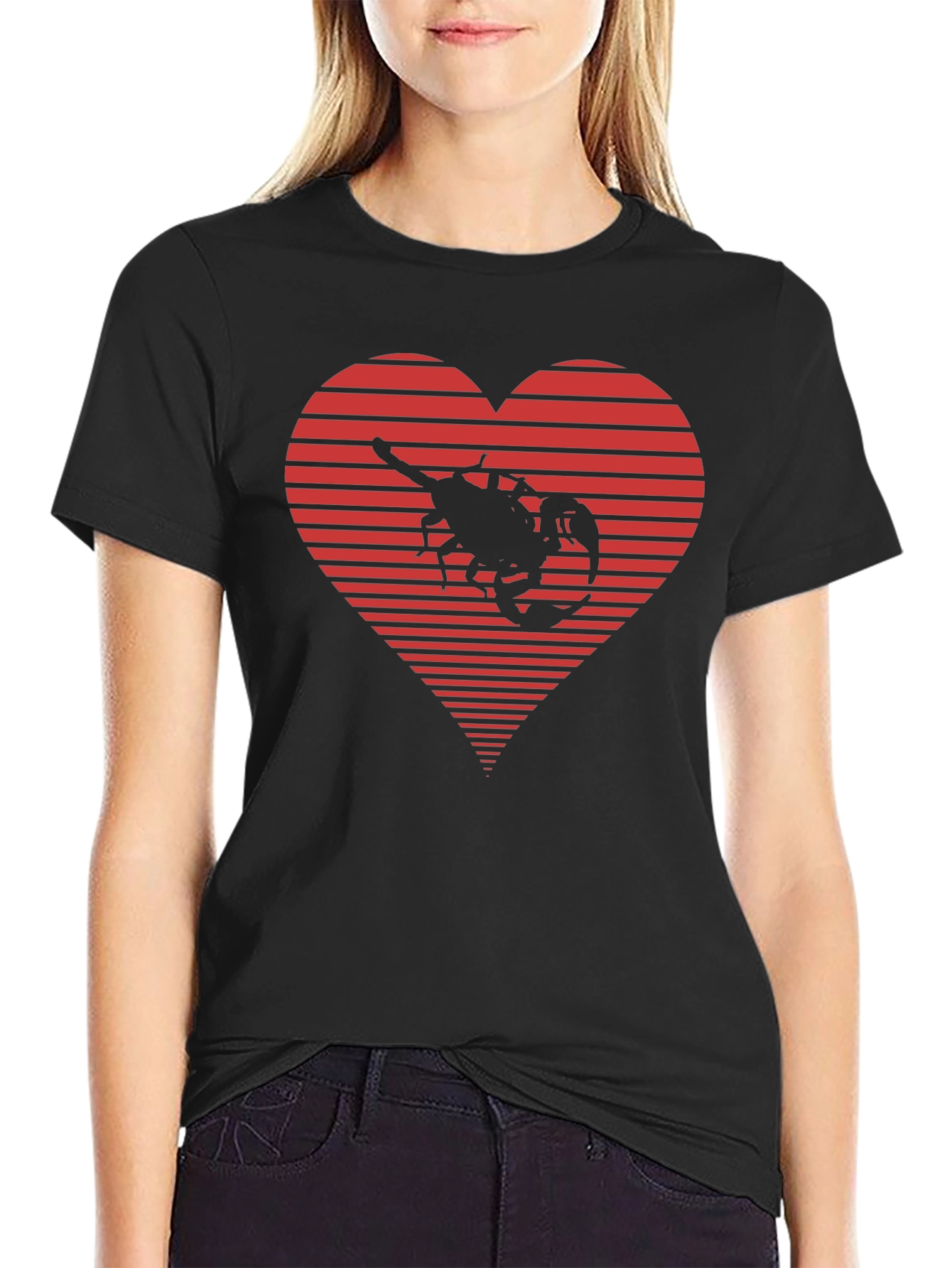Scorpion Heart Graphic Tee
