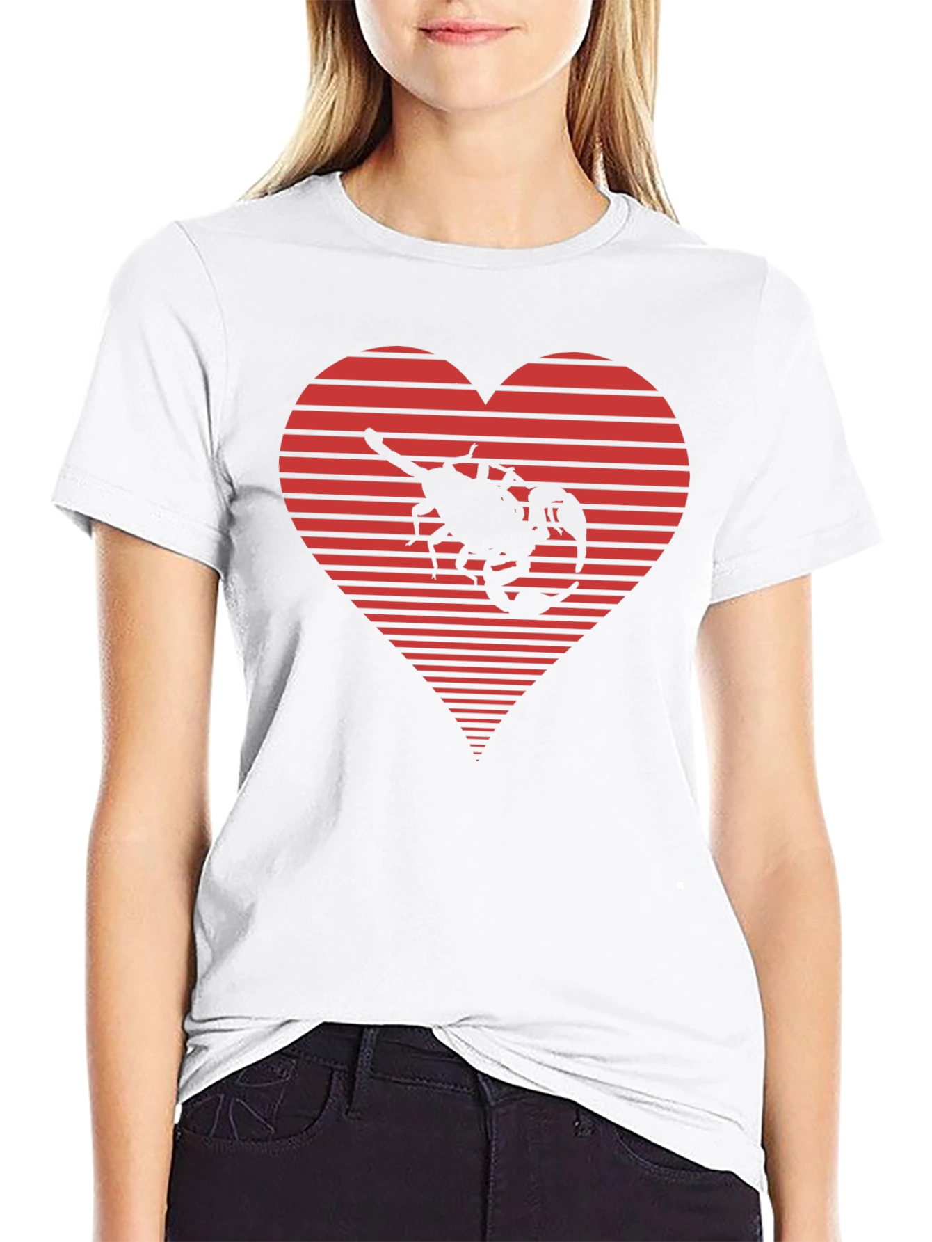 Scorpion Heart Graphic Tee