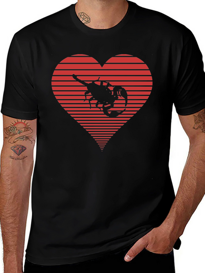 Scorpion Heart Graphic Tee