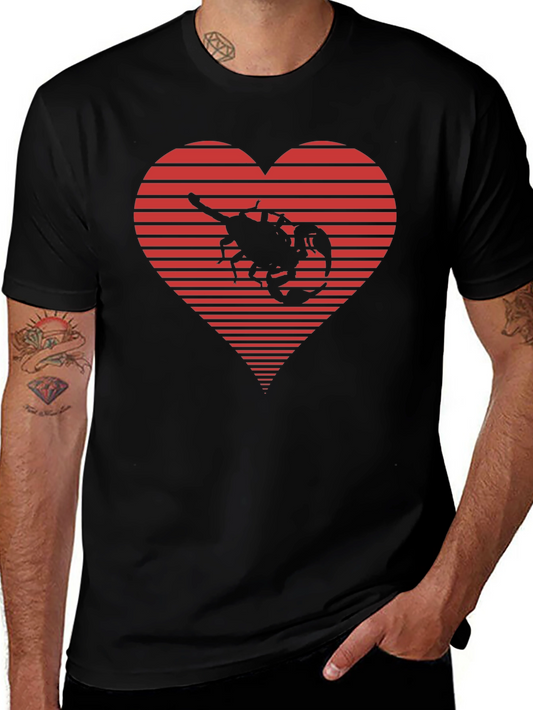 Scorpion Heart Graphic Tee