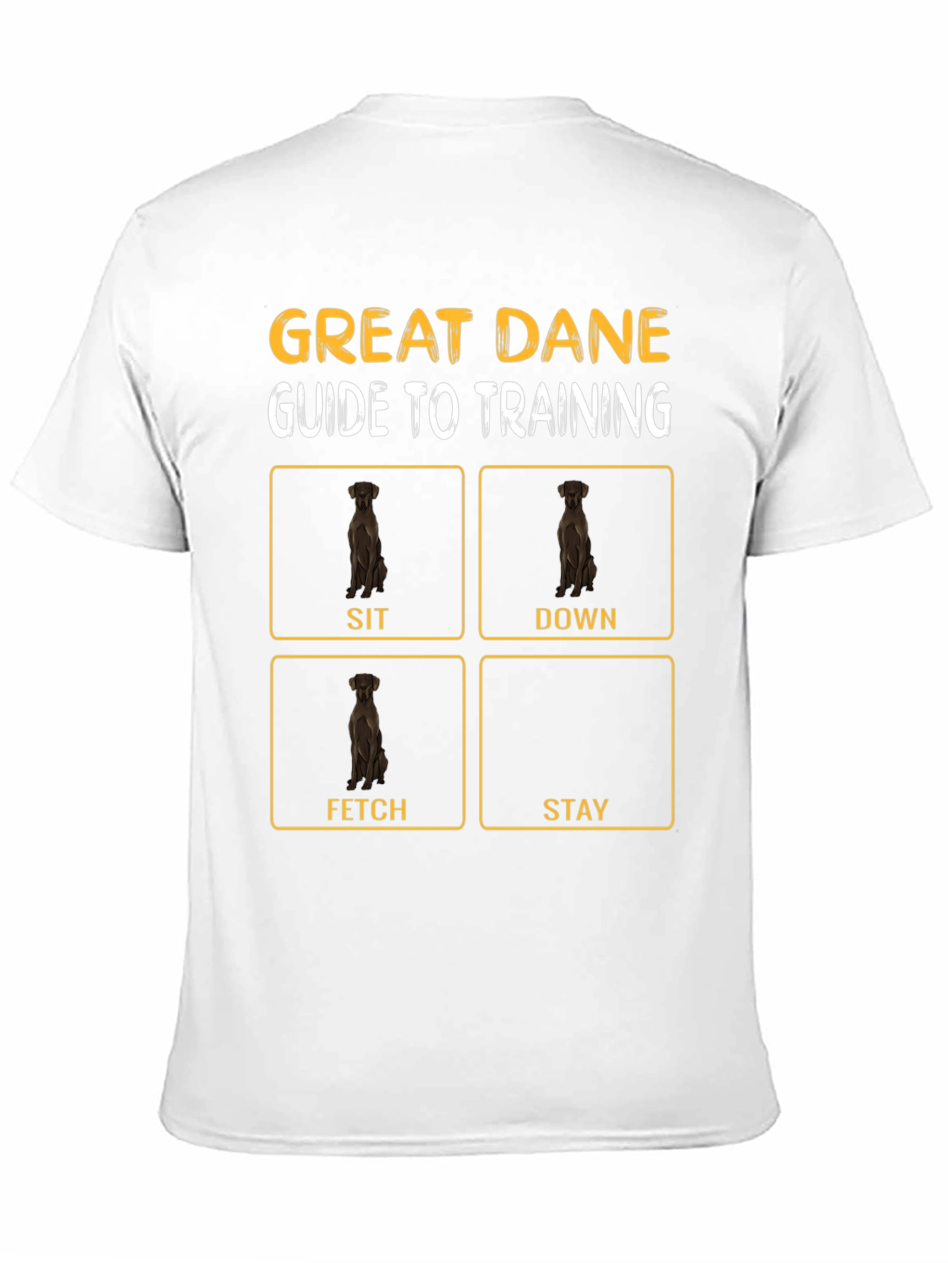 Great Dane Training Guide T-Shirt