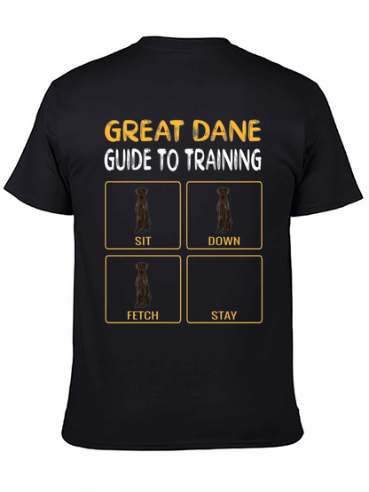 Great Dane Training Guide T-Shirt
