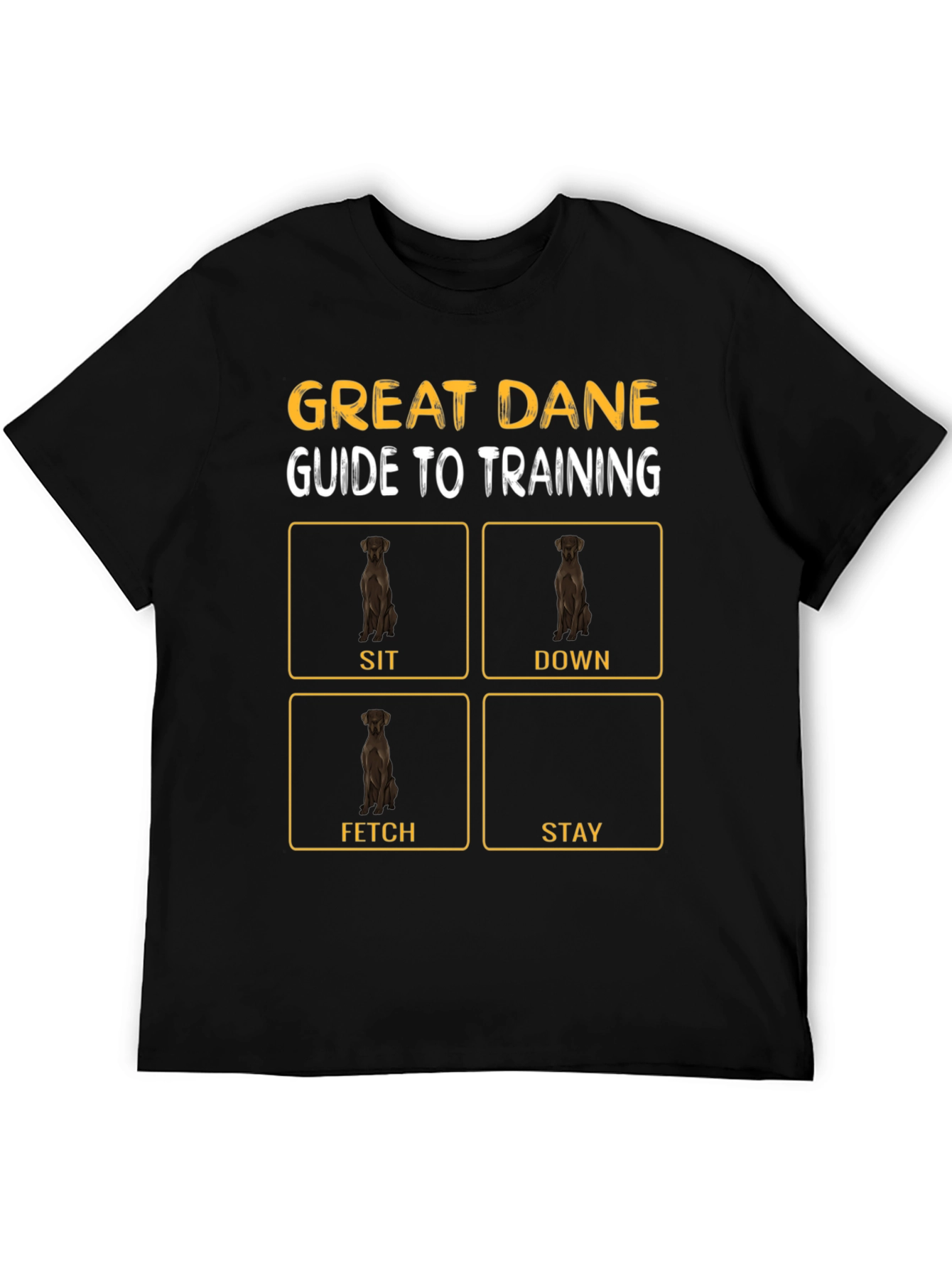 Great Dane Training Guide T-Shirt