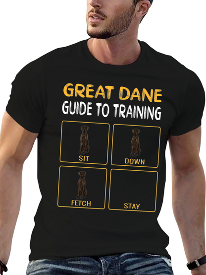 Great Dane Training Guide T-Shirt