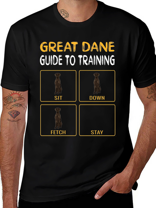 Great Dane Training Guide T-Shirt