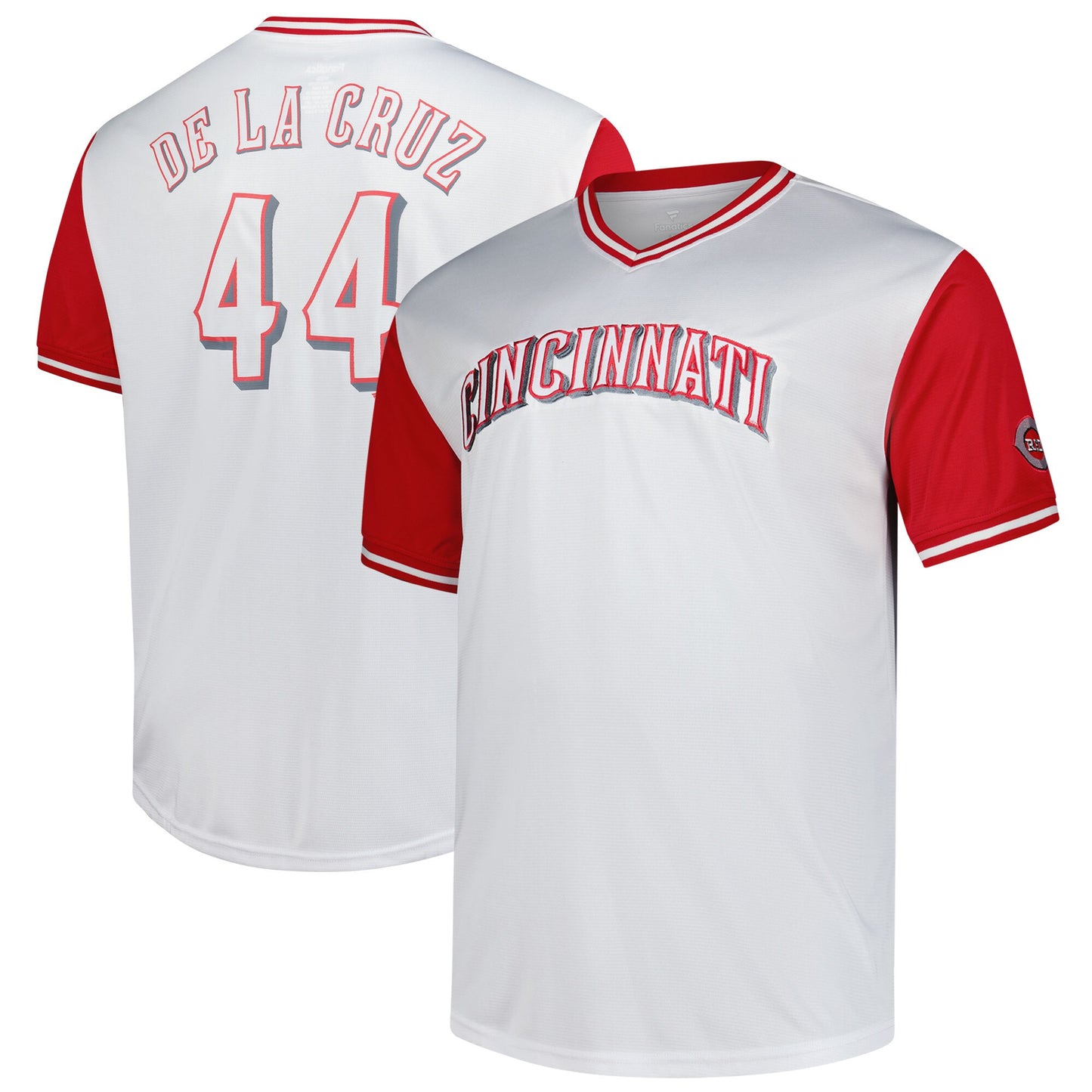 Elly De La Cruz Cincinnati Reds Profile Big &amp;amp; Tall Name &amp;amp; Number Jersey - White
