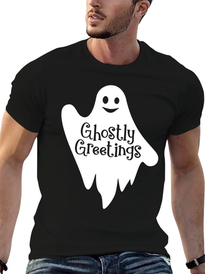 Ghostly Greetings Halloween T-Shirt
