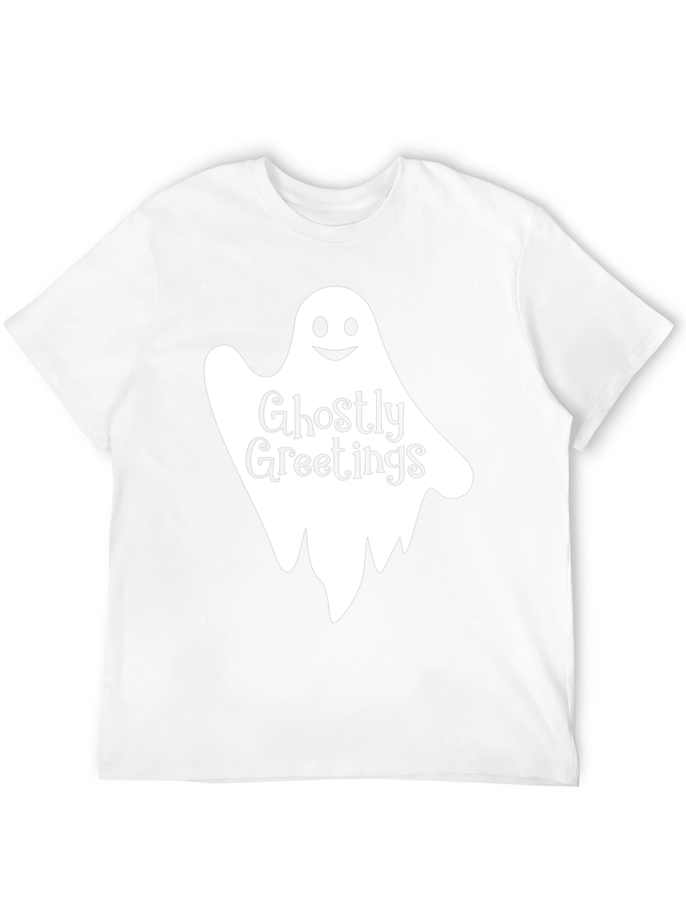 Ghostly Greetings Halloween T-Shirt