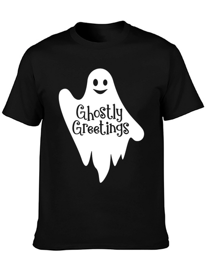Ghostly Greetings Halloween T-Shirt