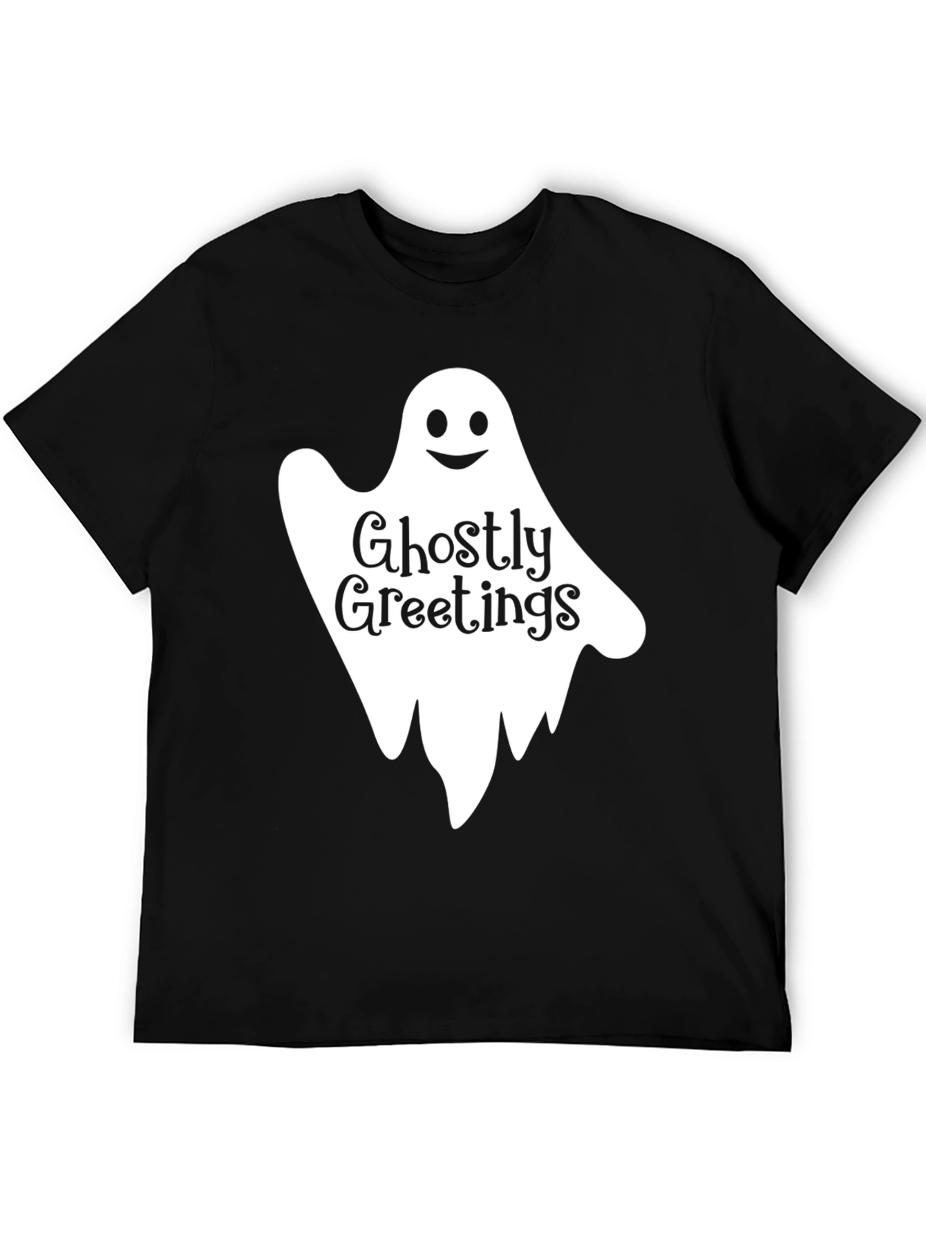 Ghostly Greetings Halloween T-Shirt
