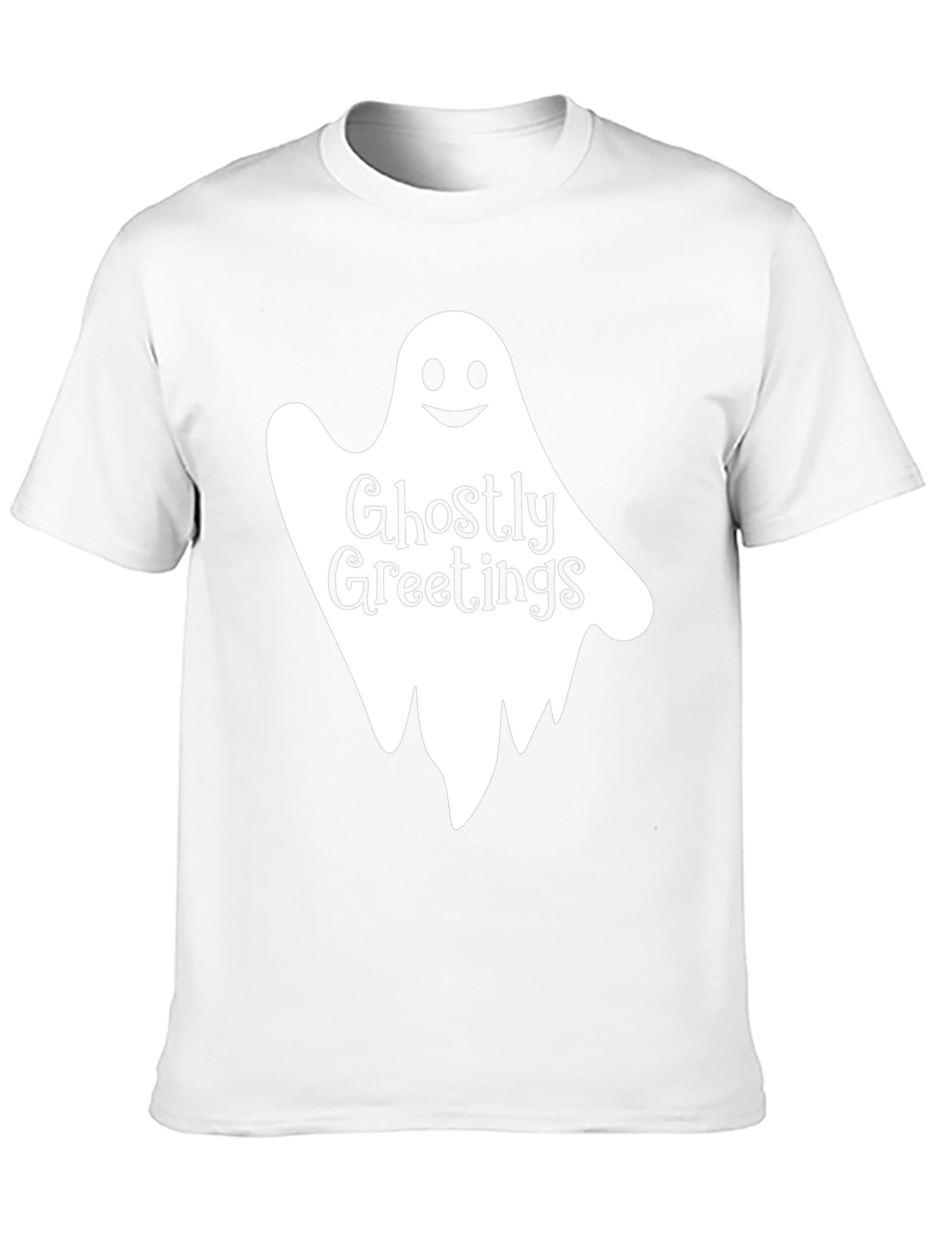Ghostly Greetings Halloween T-Shirt