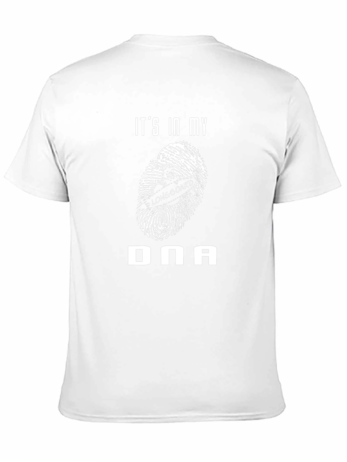 Longboard DNA T-Shirt - Black Graphic Tee
