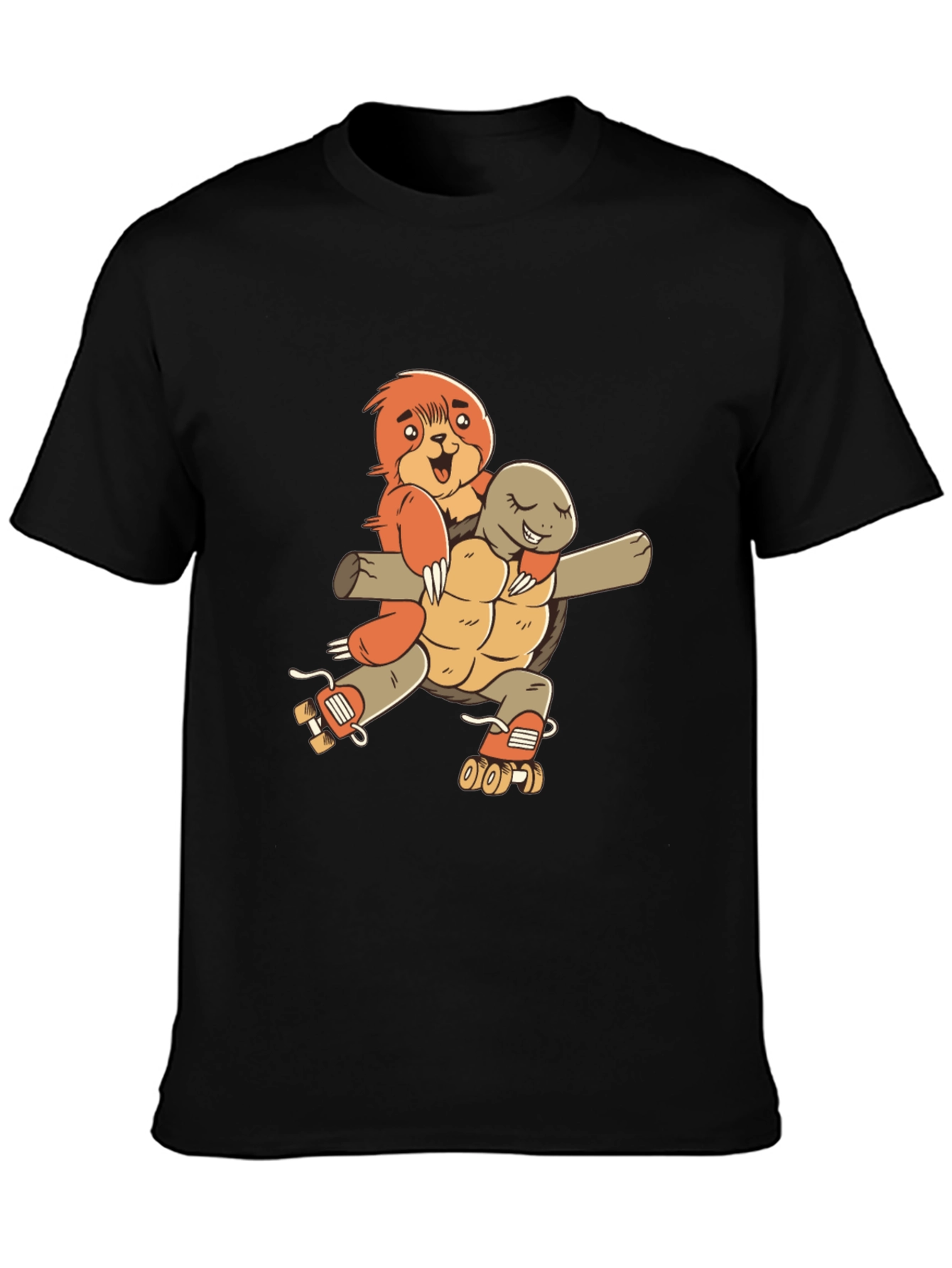 Sloth & Turtle Roller Skate T-Shirt