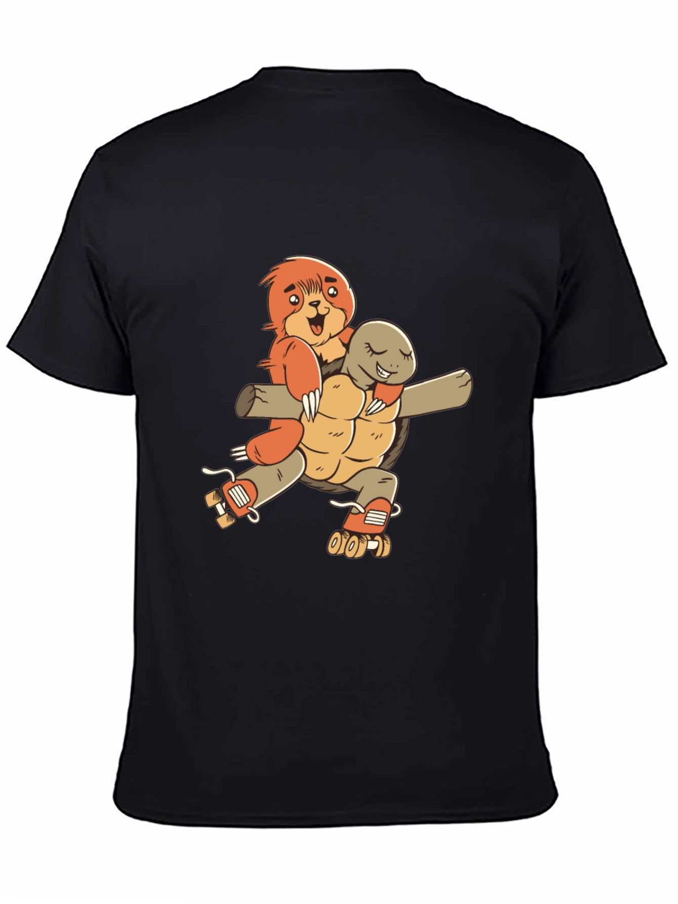 Sloth & Turtle Roller Skate T-Shirt