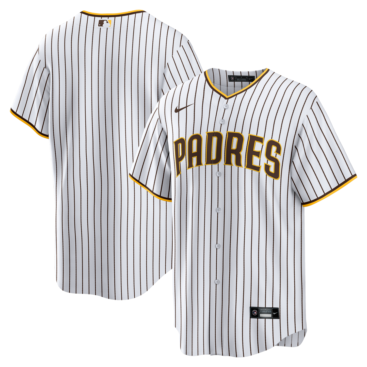 San Diego Padres Nike Home Big &amp;amp; Tall Replica Jersey - White