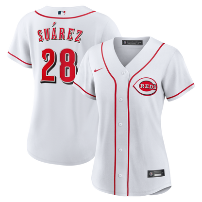 Eugenio Suárez Cincinnati Reds Nike Women's Home Replica Jersey - White