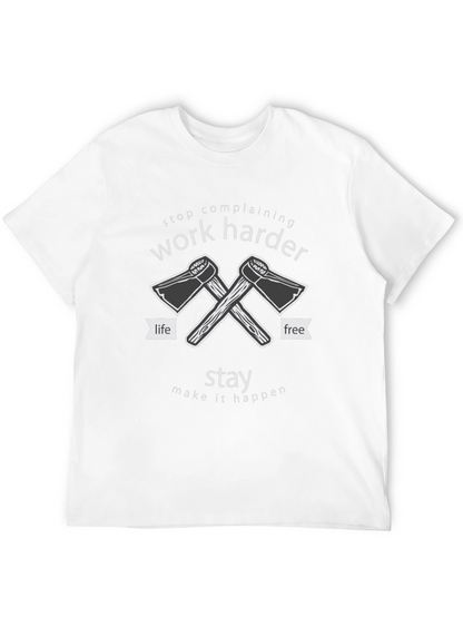 Work Harder Graphic Tee - Stay Motivated