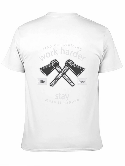 Work Harder Graphic Tee - Stay Motivated