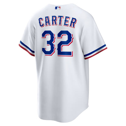 Evan Carter Texas Rangers Nike Home Replica Jersey - White