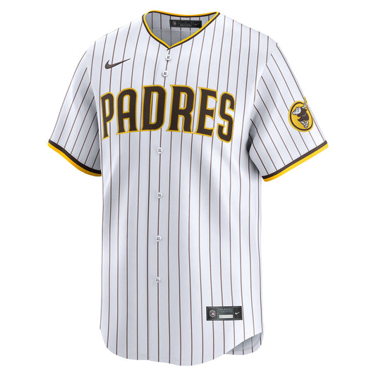 San Diego Padres Nike Home Limited Custom Jersey - White