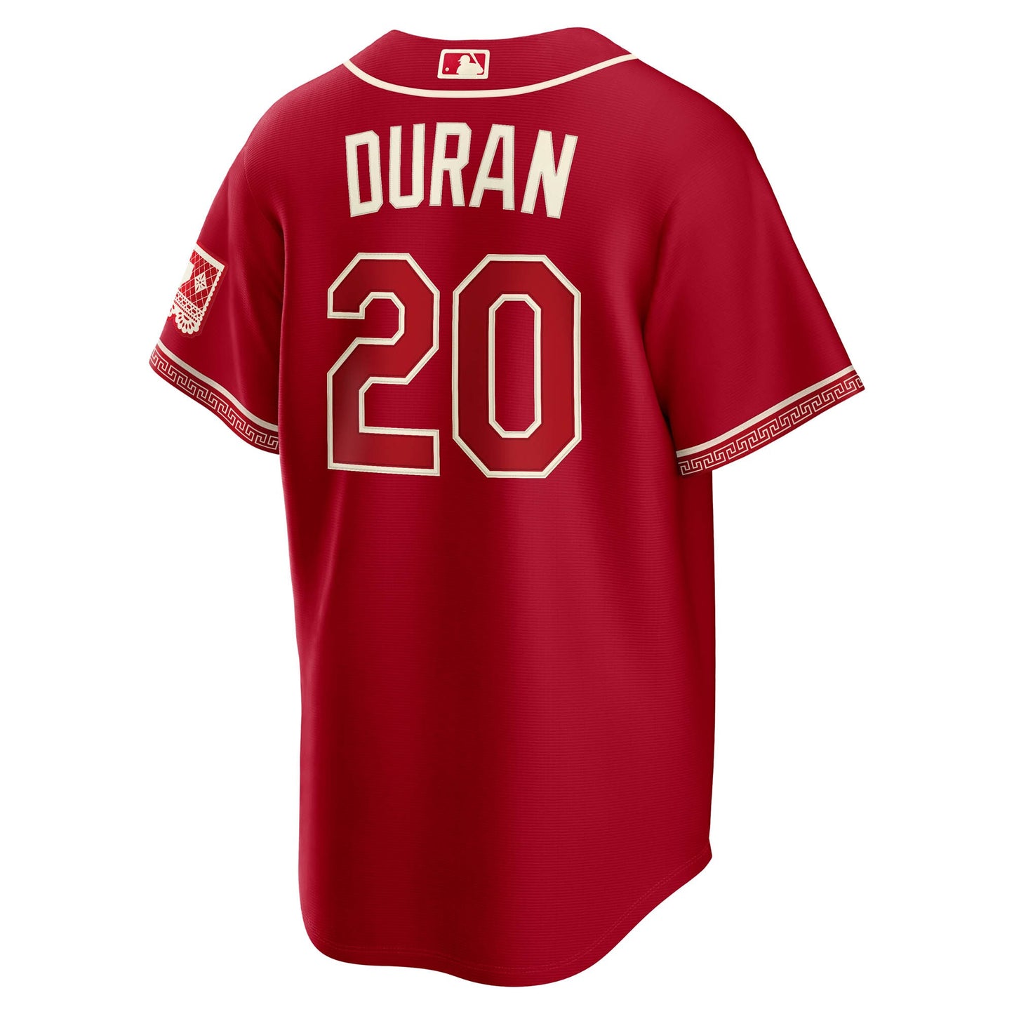 Ezequiel Duran Texas Rangers Nike 2026 City Connect Stadium Jersey - Red