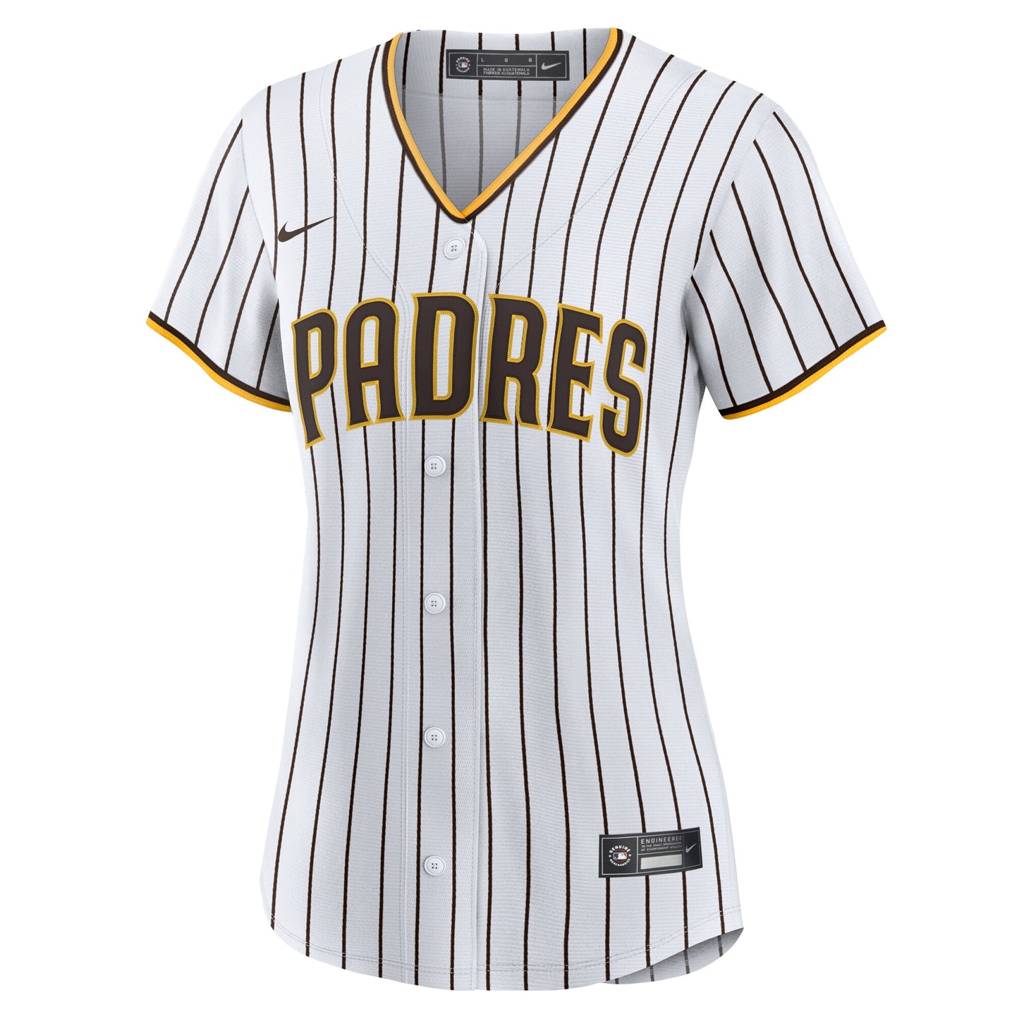 San Diego Padres Nike Women's #1 Bride Home Replica Jersey - White