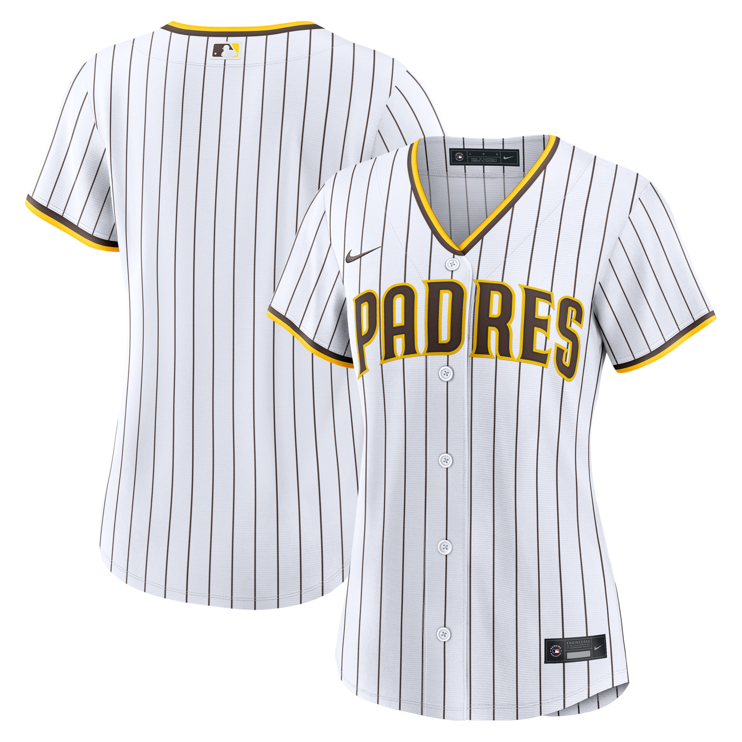 San Diego Padres Nike Women's Home Replica Jersey - White
