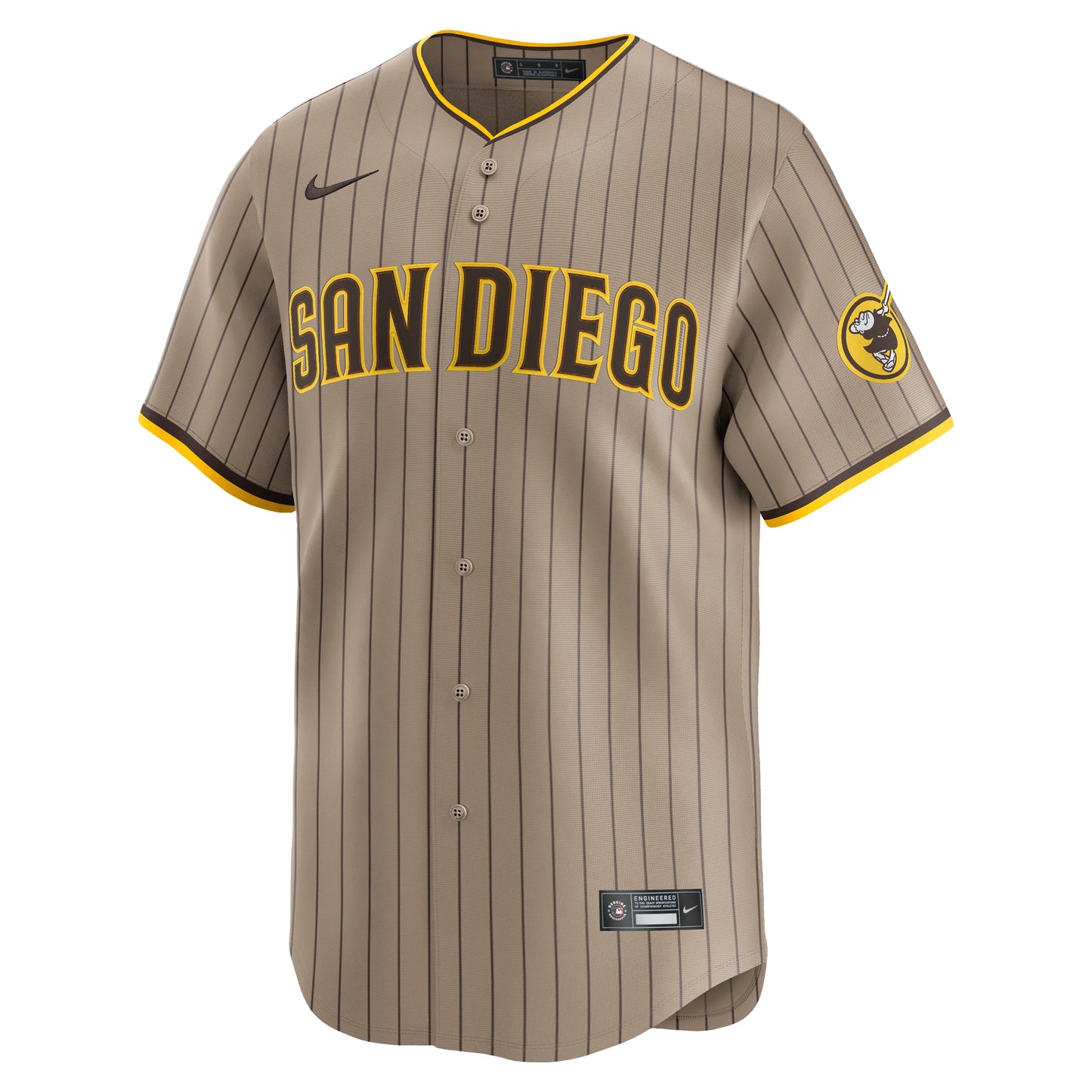 Fernando Tatis Jr. San Diego Padres Nike Alternate Limited Player Jersey - Khaki